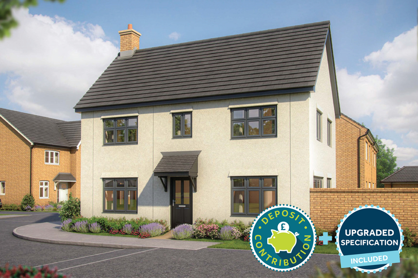 Home 113 The Spruce Judith Gardens New Homes For Sale in Sawtry